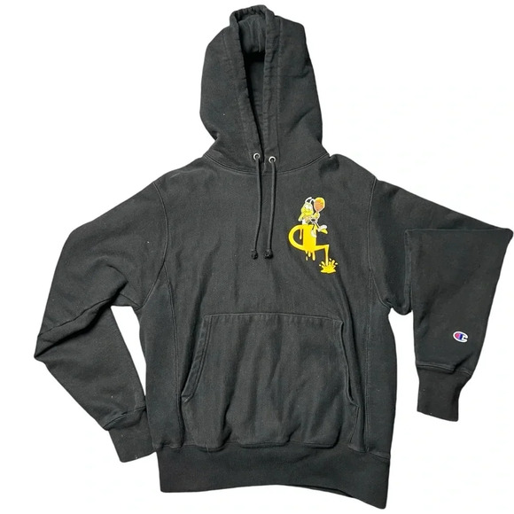 CHAMPION x CHEERIOS Honey Nut Champion Reverse Weave Pullover Hoodie Small - Picture 1 of 6
